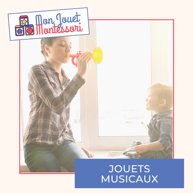 Tambour Jouet Bebe Instrument de Musique Enfant Jouet en Bois Montessori  Jouets Musicaux Jouet Enfant Cadeau Fille Garçons 2 3 4 5 Ans