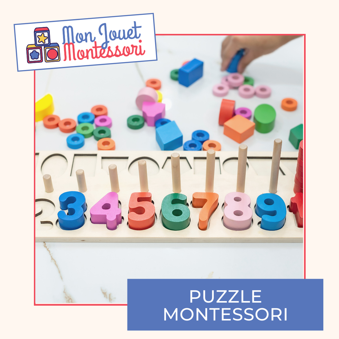 Acheter Puzzles en bois Montessori pour tout-petits, jouets