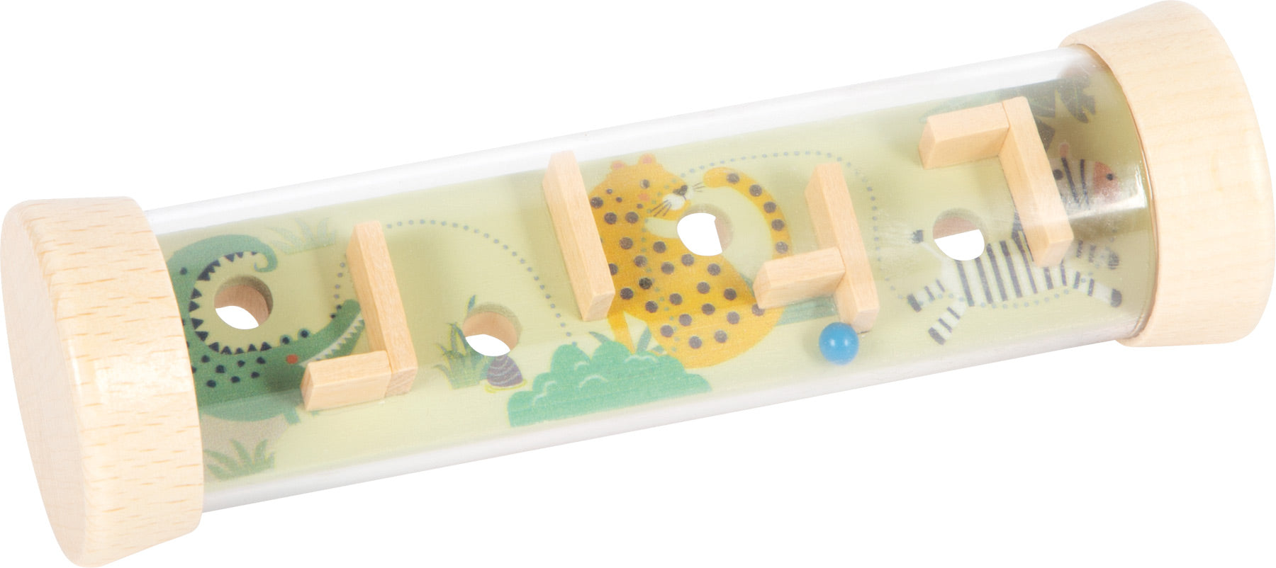 Labyrinthe à billes en tube bois Small Foot safari