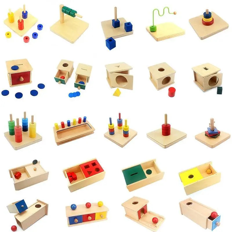 Boîtes à Formes Montessori - Mon Jouet Montessori