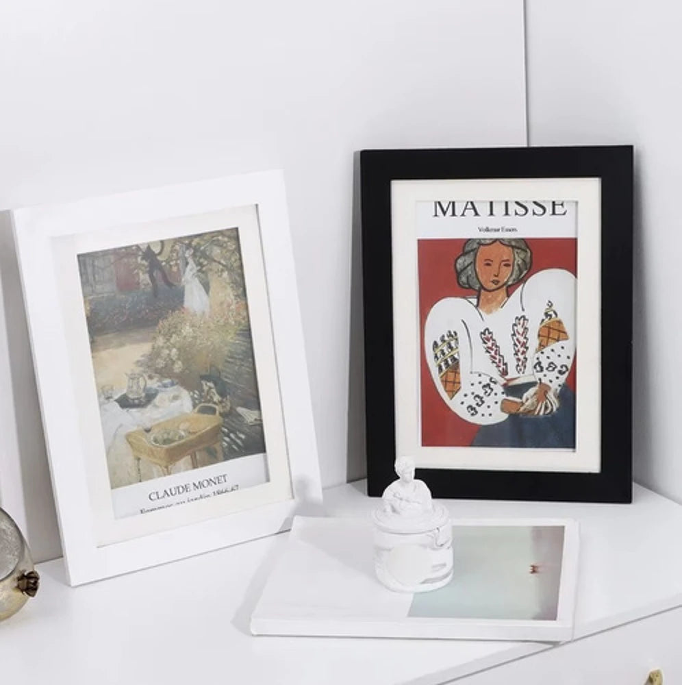 Cadre pour les dessins de vos enfants - ouverture magnétique et réserve de dessin avec élastique