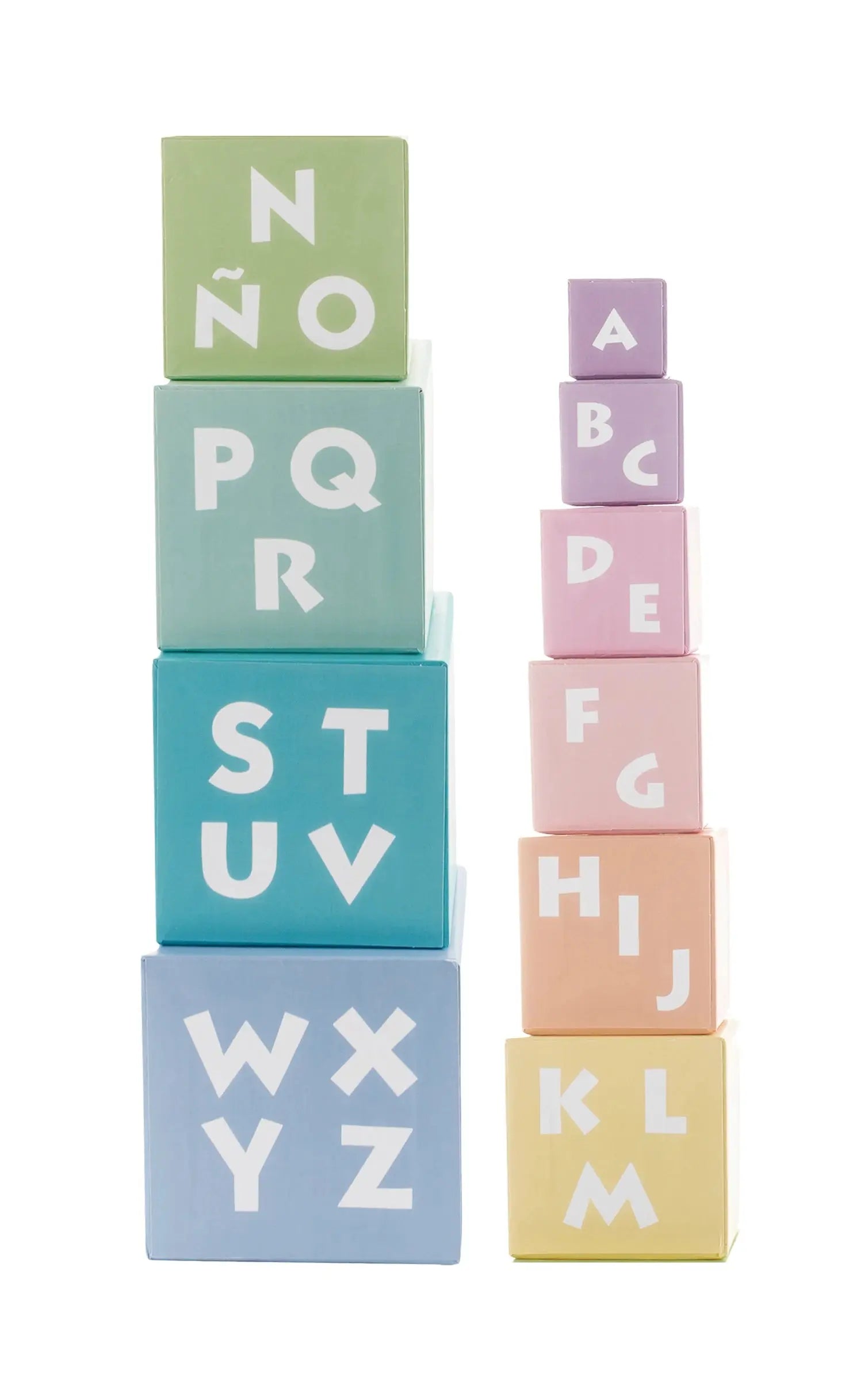 Cubes Empilables en Carton - Jeu Éducatif et Ludique pour Enfants - Mon Jouet Montessori