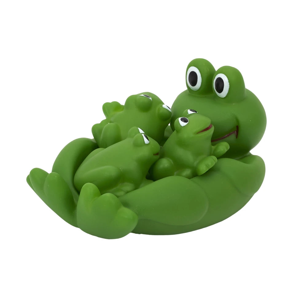 Jouets de Bain Bébé — Lot 4 Animaux Caoutchouc Flottants Tom et Zoé