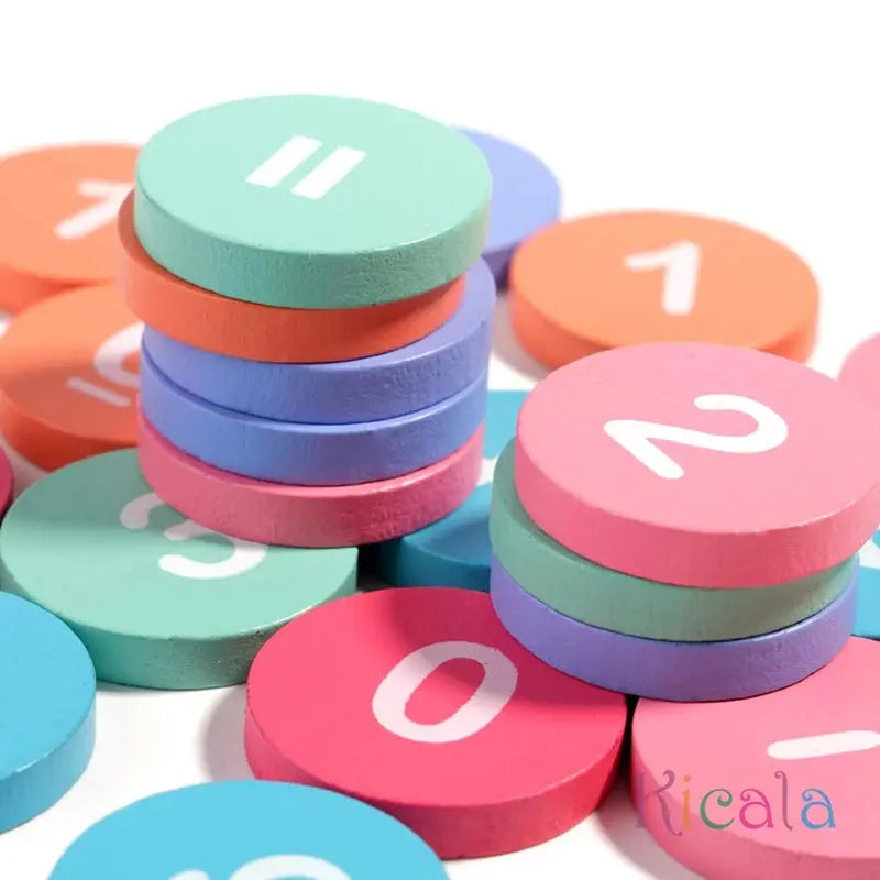 Kit d'Arithmétique et Apprentissage des Mathématiques en Bois - Mon Jouet Montessori