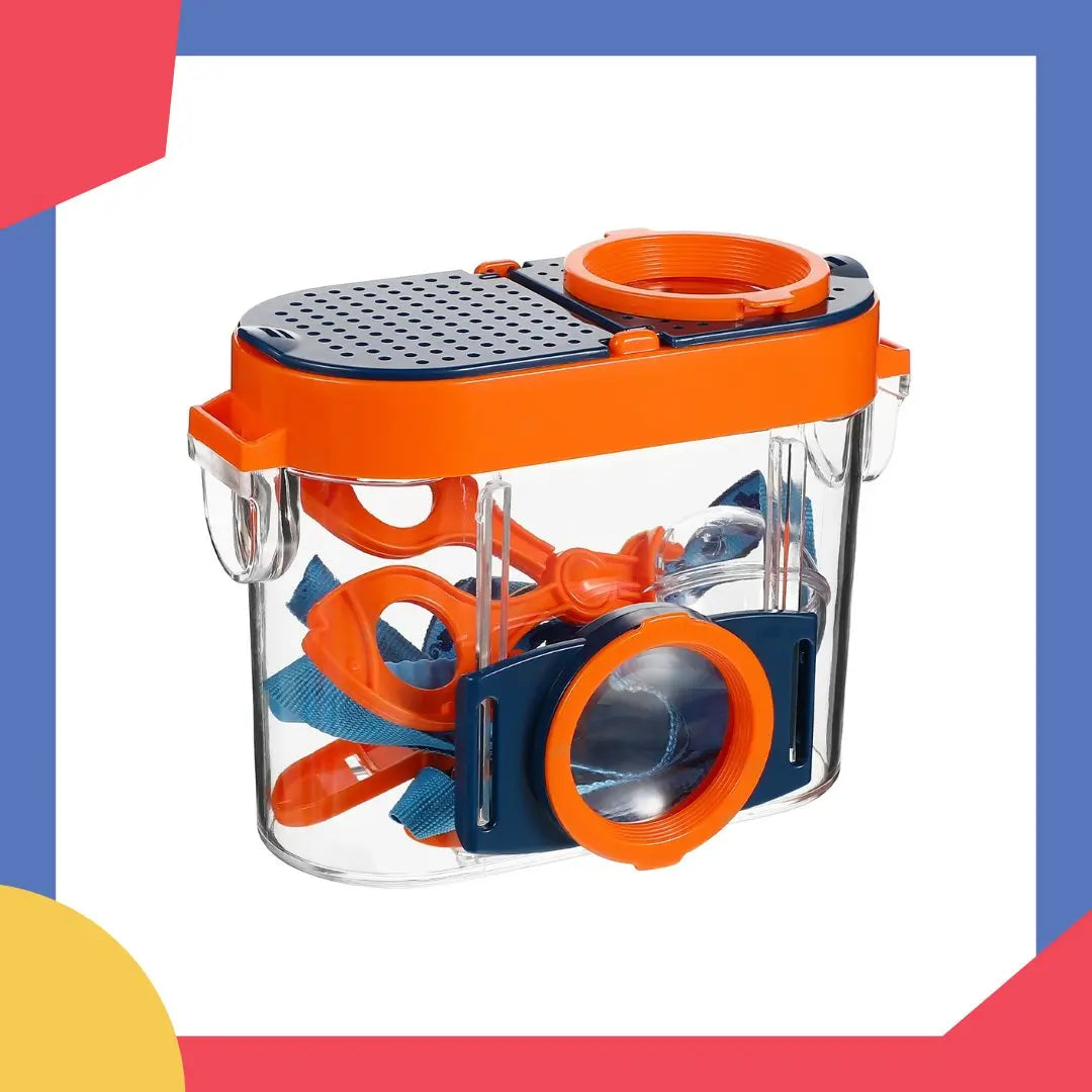 Pratique Bug Mulififier Insecte Observation Visionneuse Boîte à loupe avec couvercle Air Trous Pratique Bug Mulififier Insecte Observation Visionneuse Boîte à loupe avec couvercle Air Trous