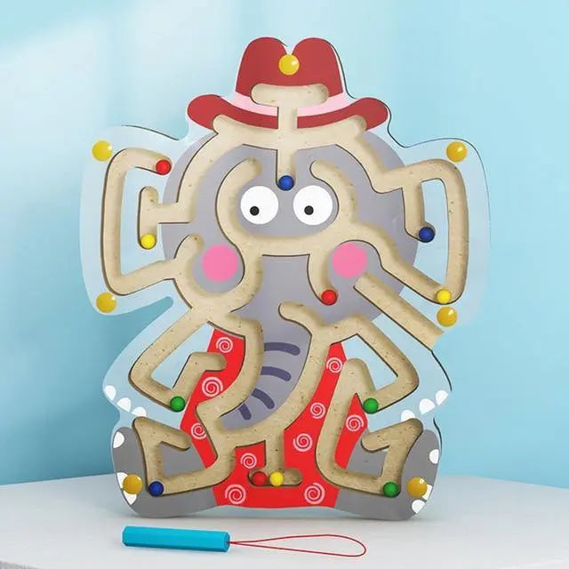 Labyrinthe en Bois Animaux - Mon Jouet Montessori