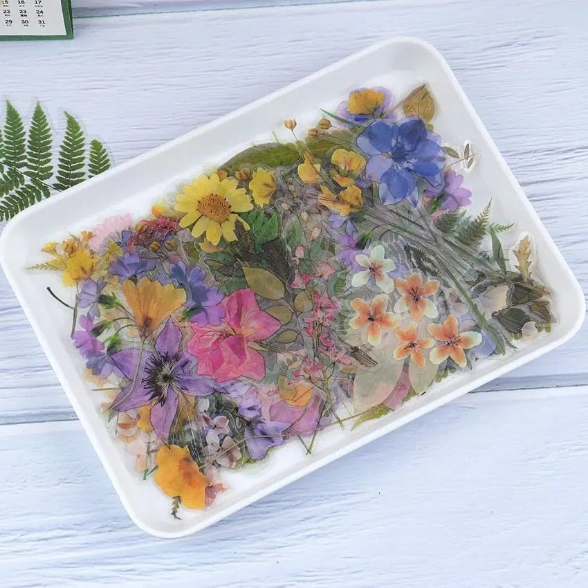 Lot d'Autocollants Floral et Végétal - Mon Jouet Montessori