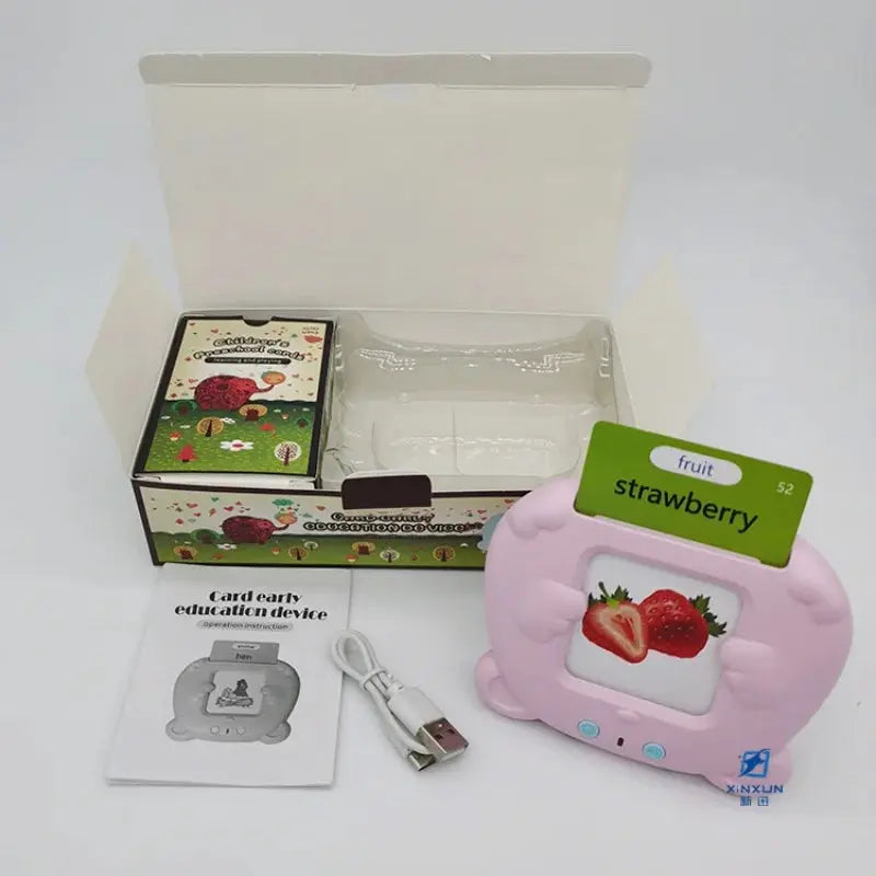 Mes Premiers Mots | Cartes Parlantes | Jouet Educatif pour Enfants 3 - 6 ans - Mon Jouet Montessori