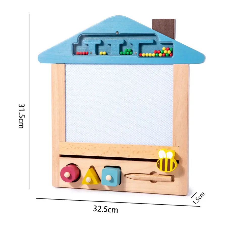 Planche à dessin magnétique Montessori pour enfants, jouets d'apprentissage de la peinture, éducation précoce des garçons et des filles - Mon Jouet Montessori