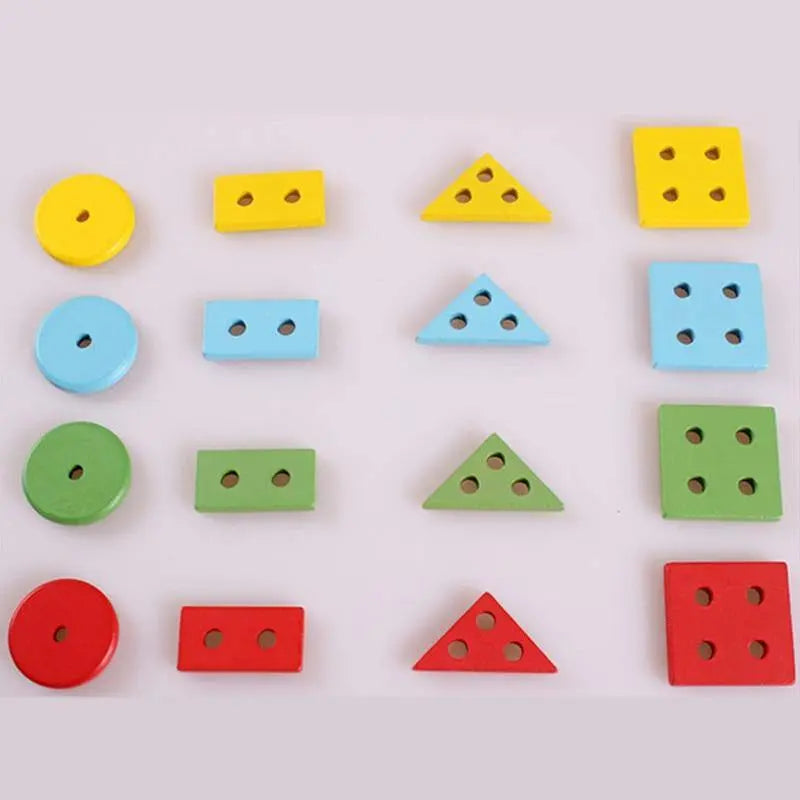 Plateau Montessori 4 Formes - Mon Jouet Montessori