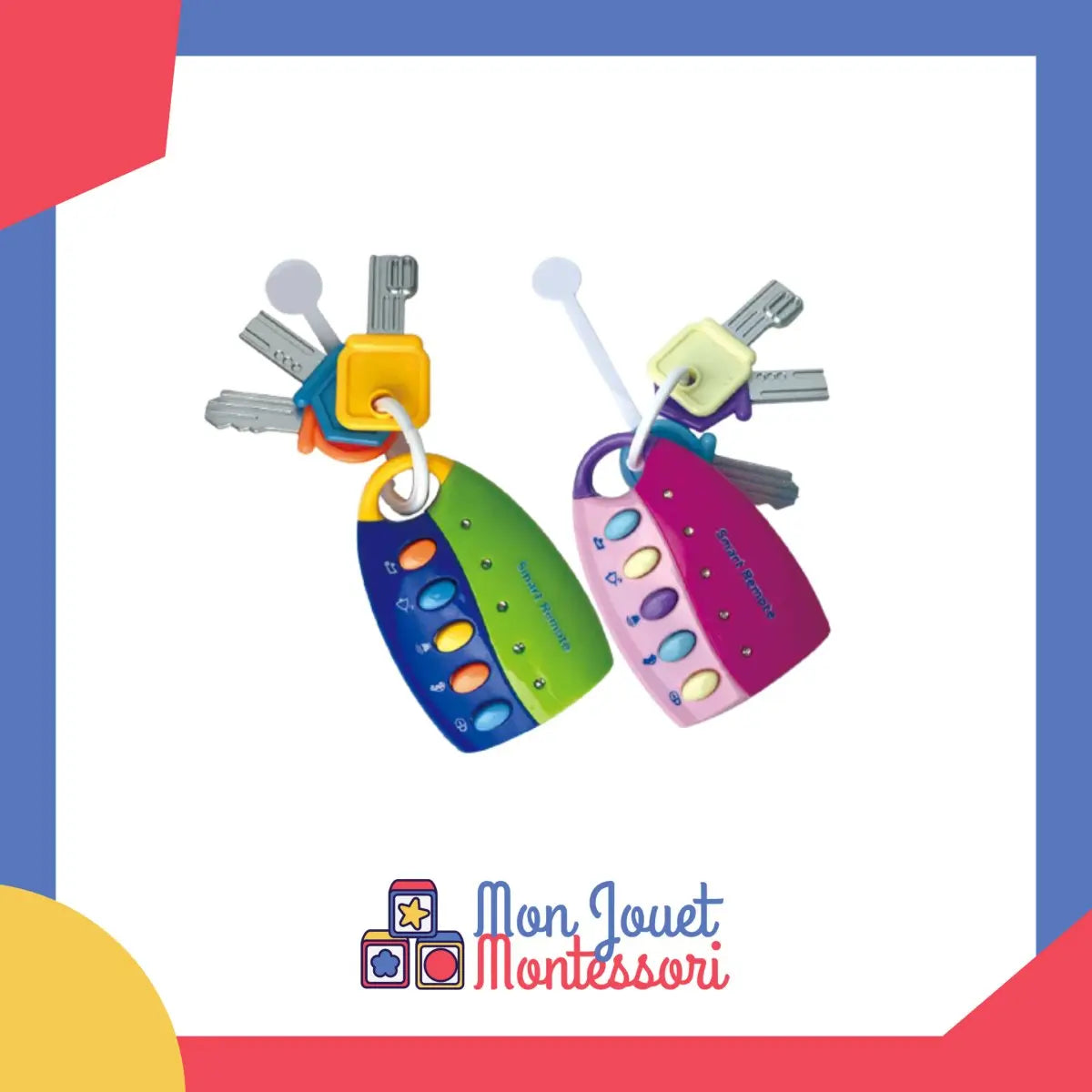 Porte-clés Ska 4 – Métal Multicolore – Fabriqué En France – Neuf