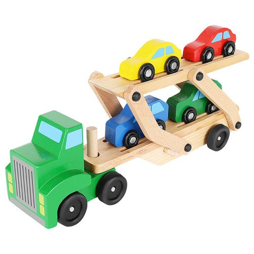 Camion porte-voitures en bois – photo 4