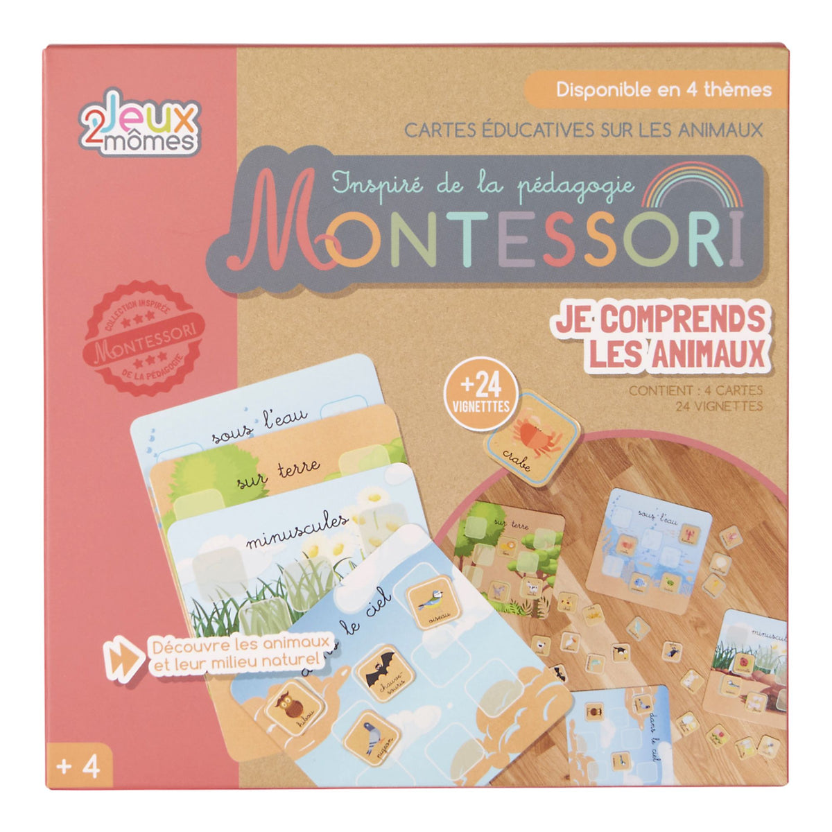 Cartes de nomenclature Montessori – Les animaux