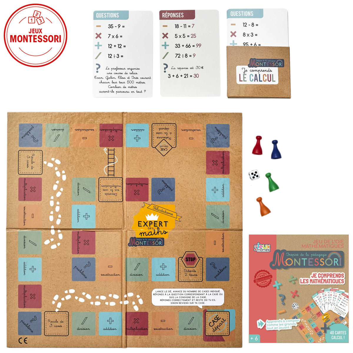Jeu de l'oie des maths