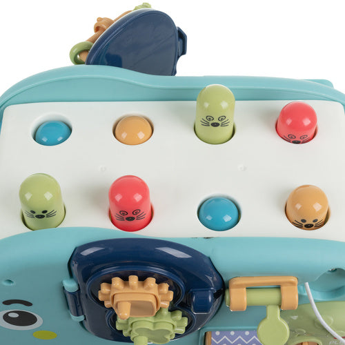 Jouet éléphant bébé interactif avec marteau – photo 3