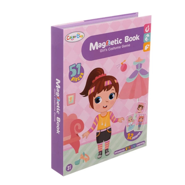 Cartes modèles du puzzle 3 ans fille magnétique mode
