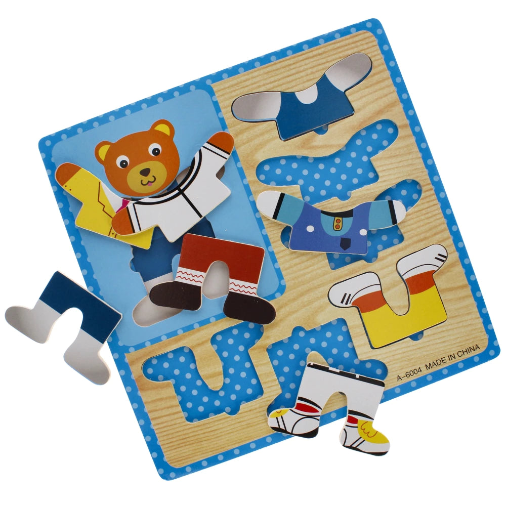 Puzzle habillage en bois – lapin