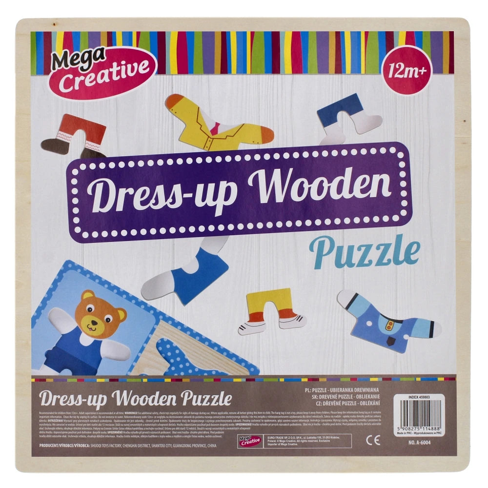 Puzzle habillage en bois – lapin