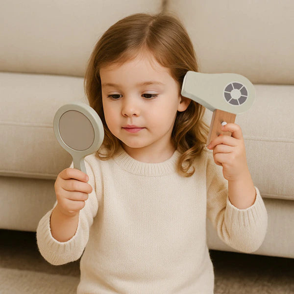 Set de maquillage en bois pour enfant – coffret beauté