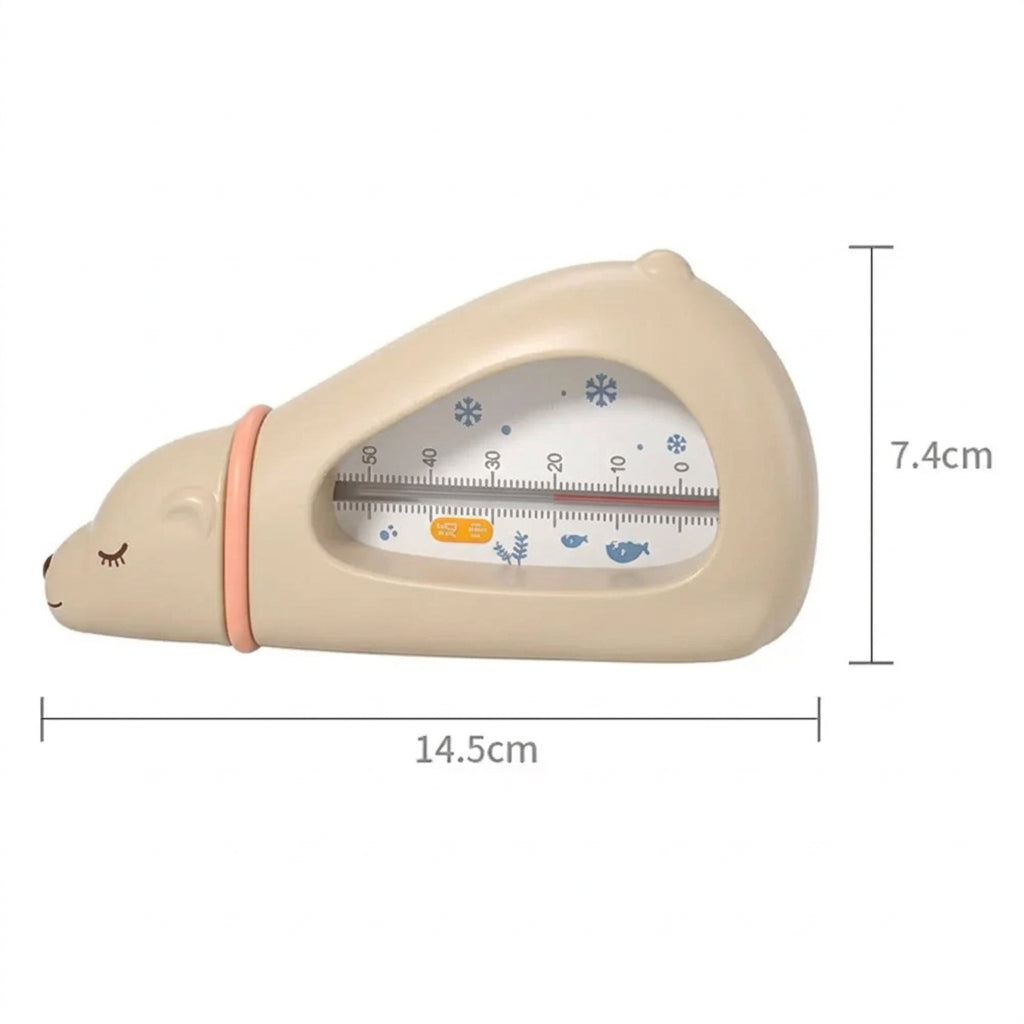 Thermomètre de bain bébé ours polaire beige – photo 2