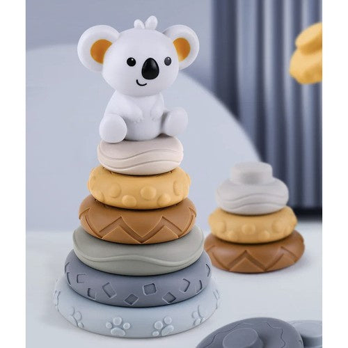 Tour sensorielle bébé koala cubes souples – photo 3