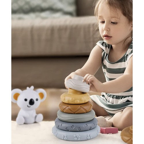 Tour sensorielle bébé koala cubes souples – photo 4