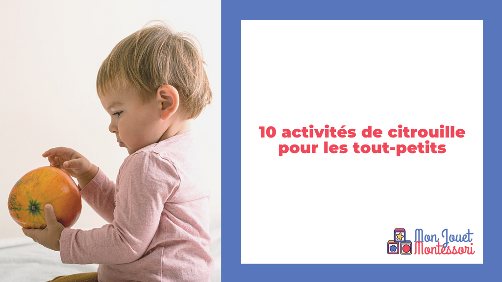 10 activités Montessori avec des citrouilles pour les tout-petits
