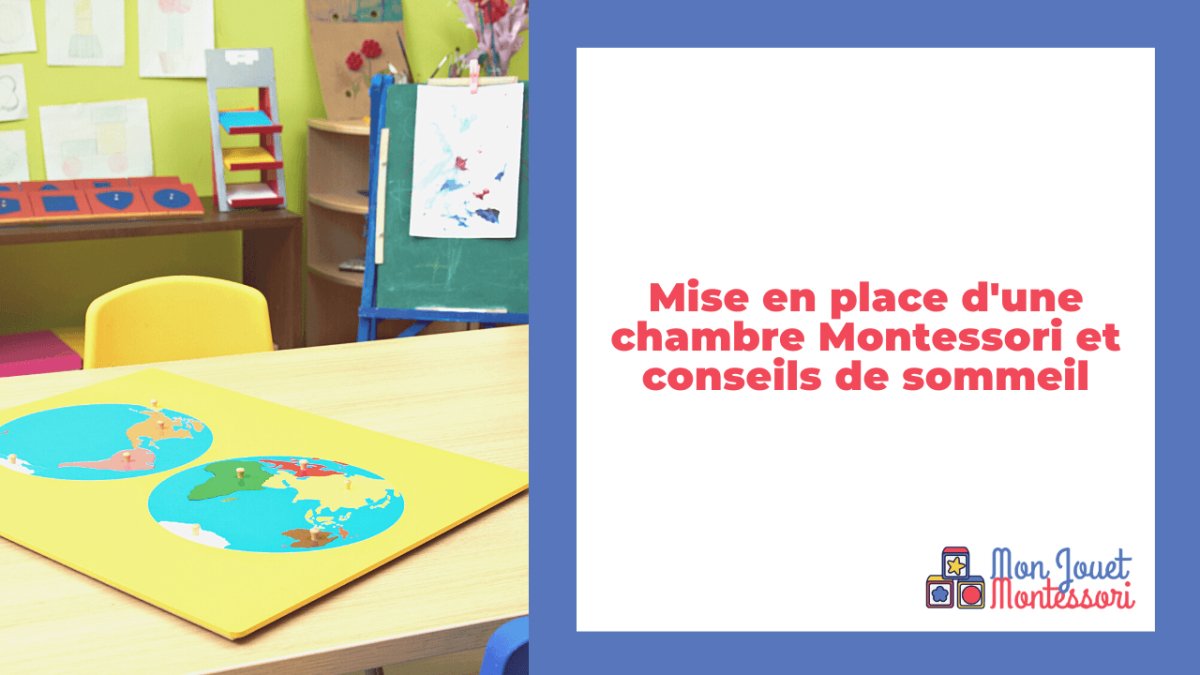 Mise en place d'une chambre Montessori et conseils de sommeil - Mon Jouet Montessori