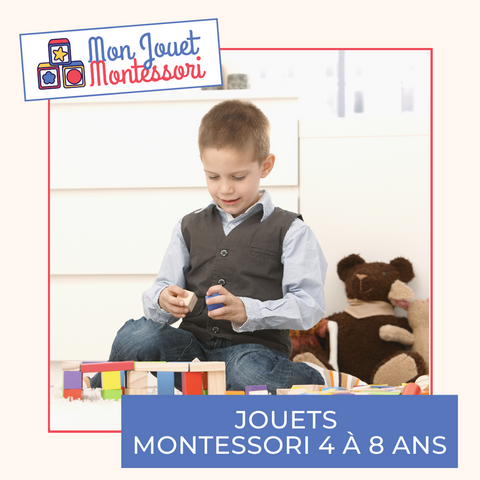 Jeux Montessori 4 à 8 ans - Mon Jouet Montessori