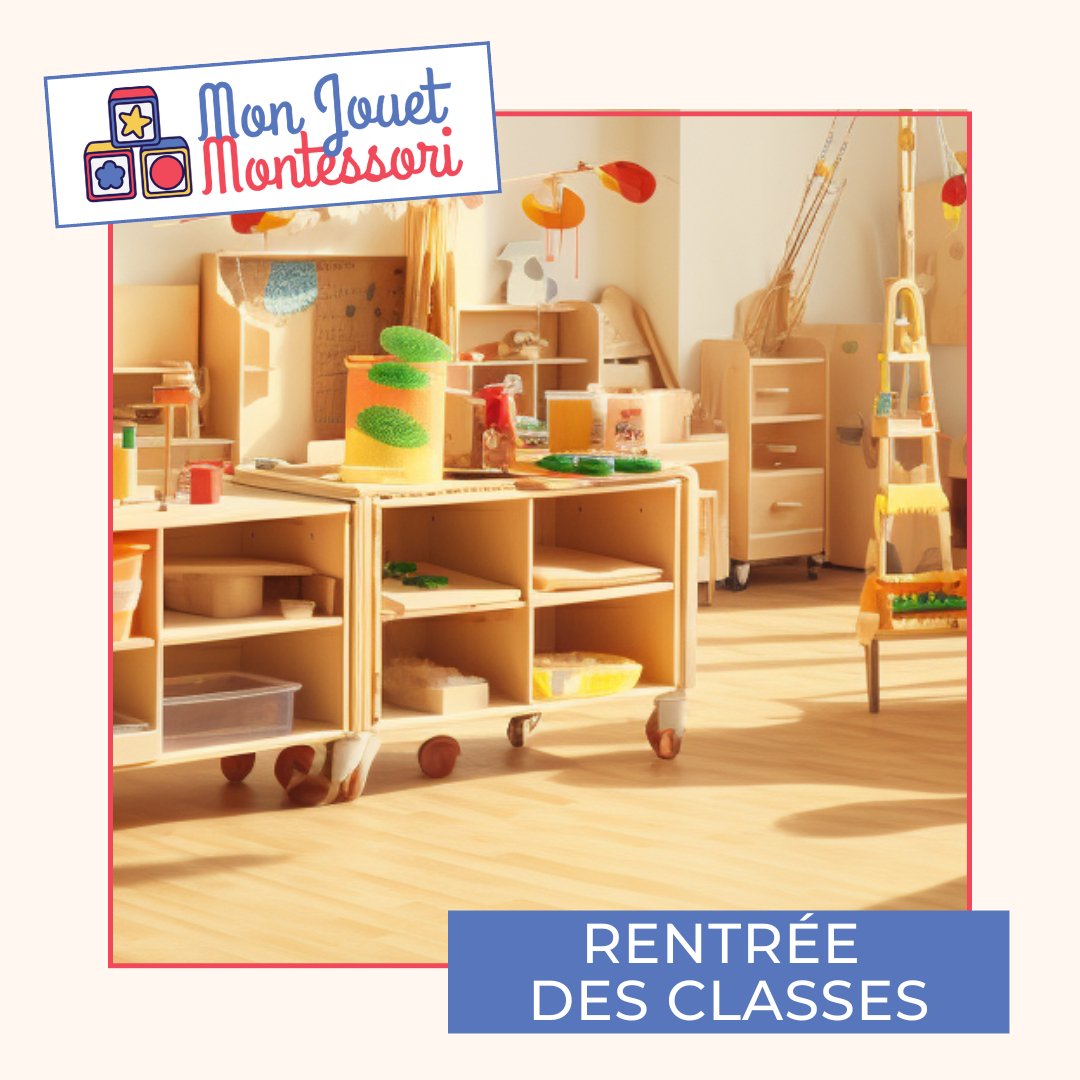 Préparer la rentrée - Mon Jouet Montessori