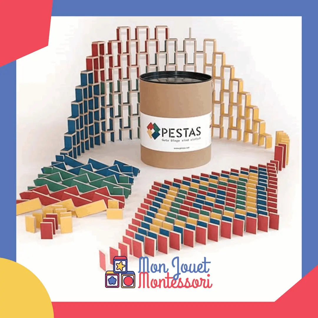 Barillet de 500 Dominos - Mon Jouet Montessori