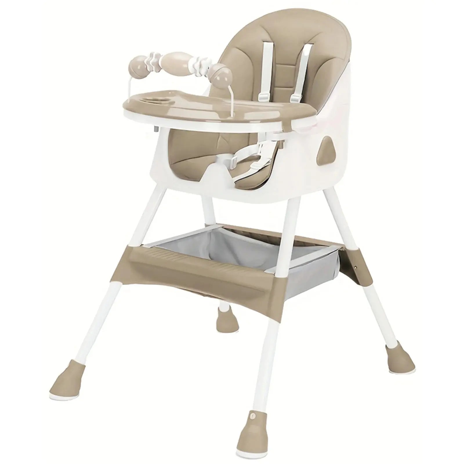 Chaise Haute pour Bébé et Tout-Petit - Pliable et Réglable -  Mon Jouet Montessori