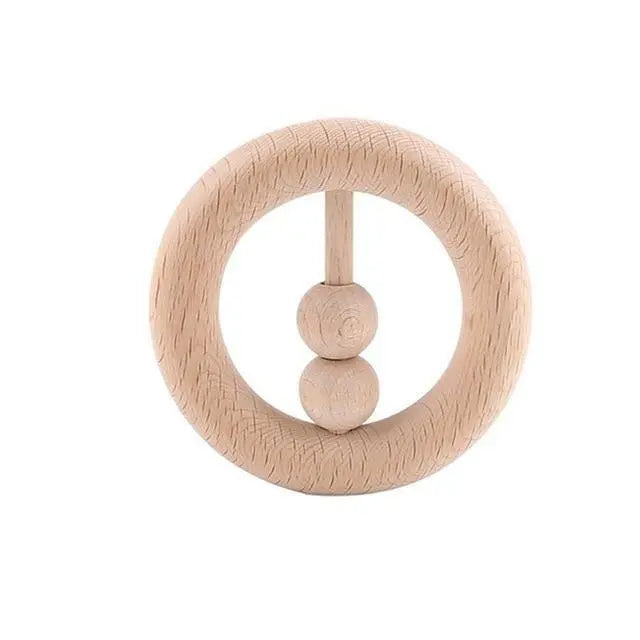 Hochet en bois Simple - Mon Jouet Montessori