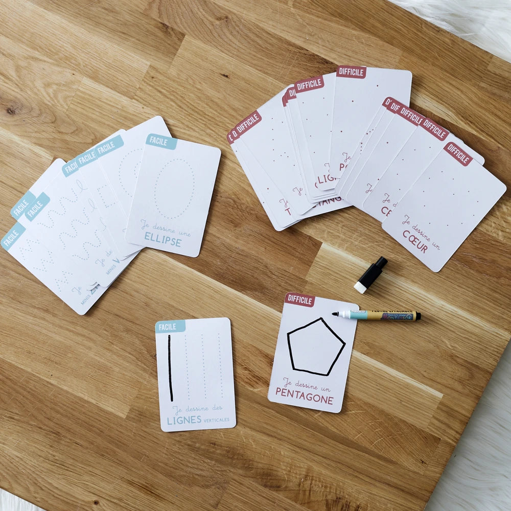 Jeu Éducatif — Je Comprends les Formes Montessori