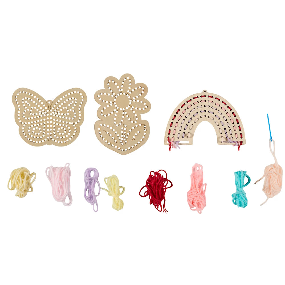 Kit de Couture Montessori Enfant — Jeu Je Comprends la Couture en Bois