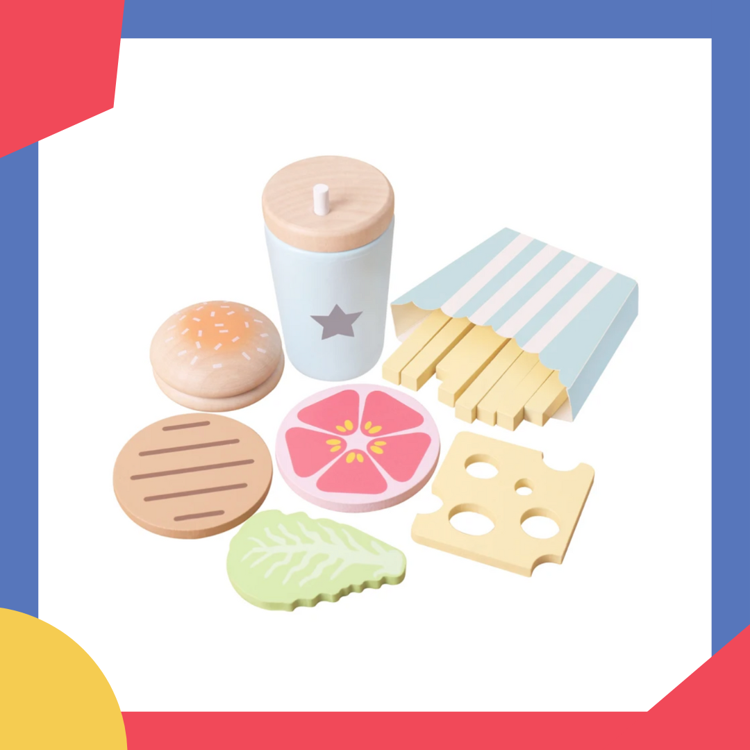 Kit de Cuisine Montessori DIY - soirée burgers
