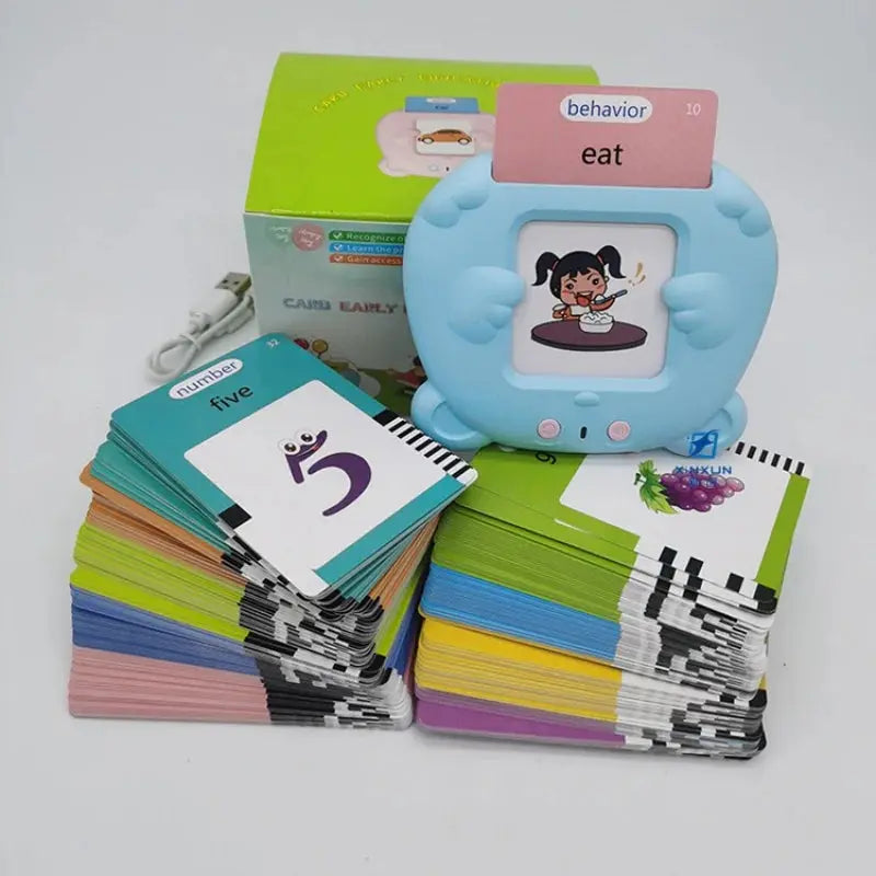 Mes Premiers Mots | Cartes Parlantes | Jouet Educatif pour Enfants 3 - 6 ans -  Mon Jouet Montessori