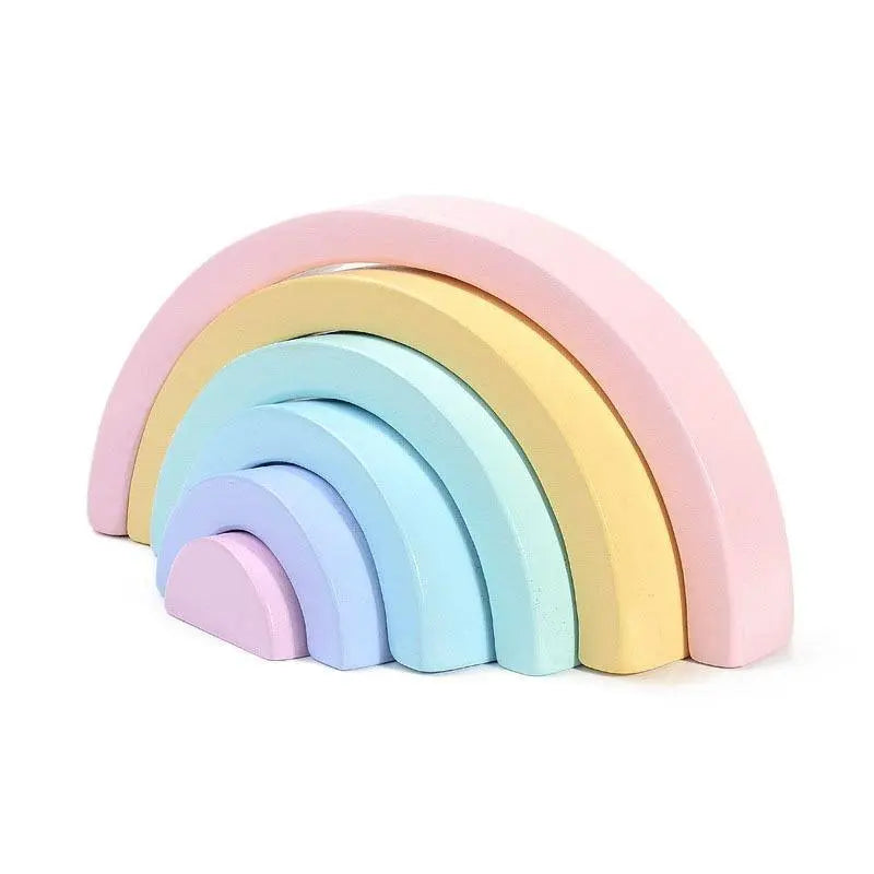 Arc - en - ciel Pastel - Mon Jouet Montessori