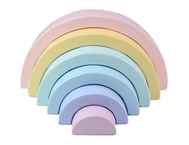 Arc - en - ciel Pastel - Mon Jouet Montessori