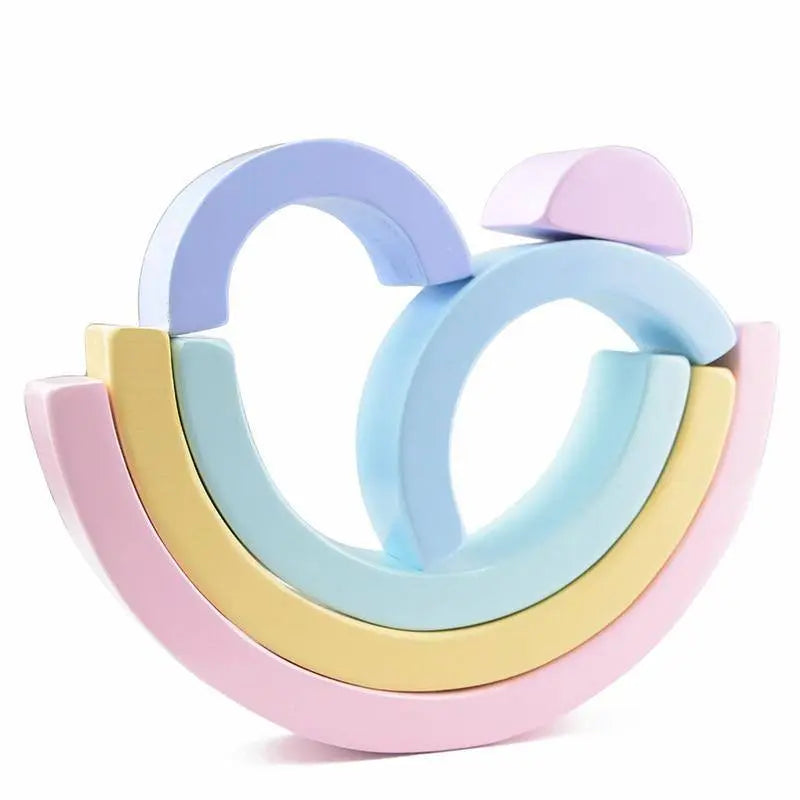 Arc - en - ciel Pastel - Mon Jouet Montessori