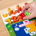 Puzzle Montessori Animaux