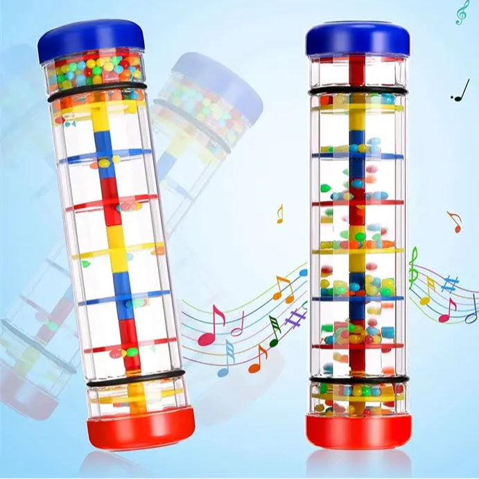 Rainmaker – jouets pour bébés de 0 à 6 et 12 mois, hochets pour nouveau-nés, Instrument de musique, jouets sensoriels Montessori -  Mon Jouet Montessori