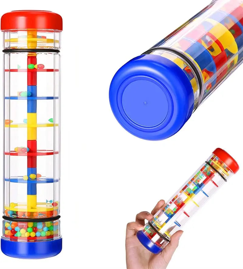 Rainmaker – jouets pour bébés de 0 à 6 et 12 mois, hochets pour nouveau-nés, Instrument de musique, jouets sensoriels Montessori -  Mon Jouet Montessori
