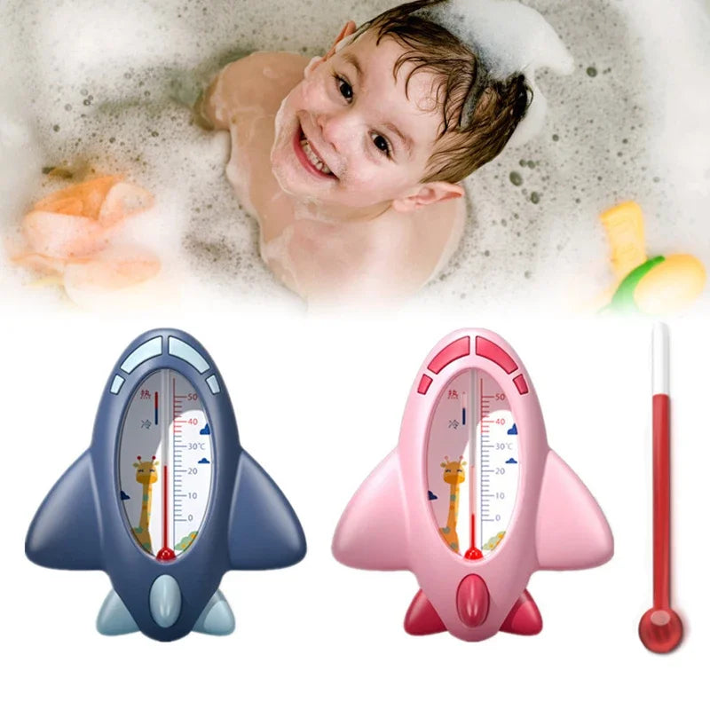 Sensor for Babies Floating Waterproof Shower Thermometer Aircraft Baby Bath Shower Water Thermometer Safe Temperature -  Mon Jouet Montessori