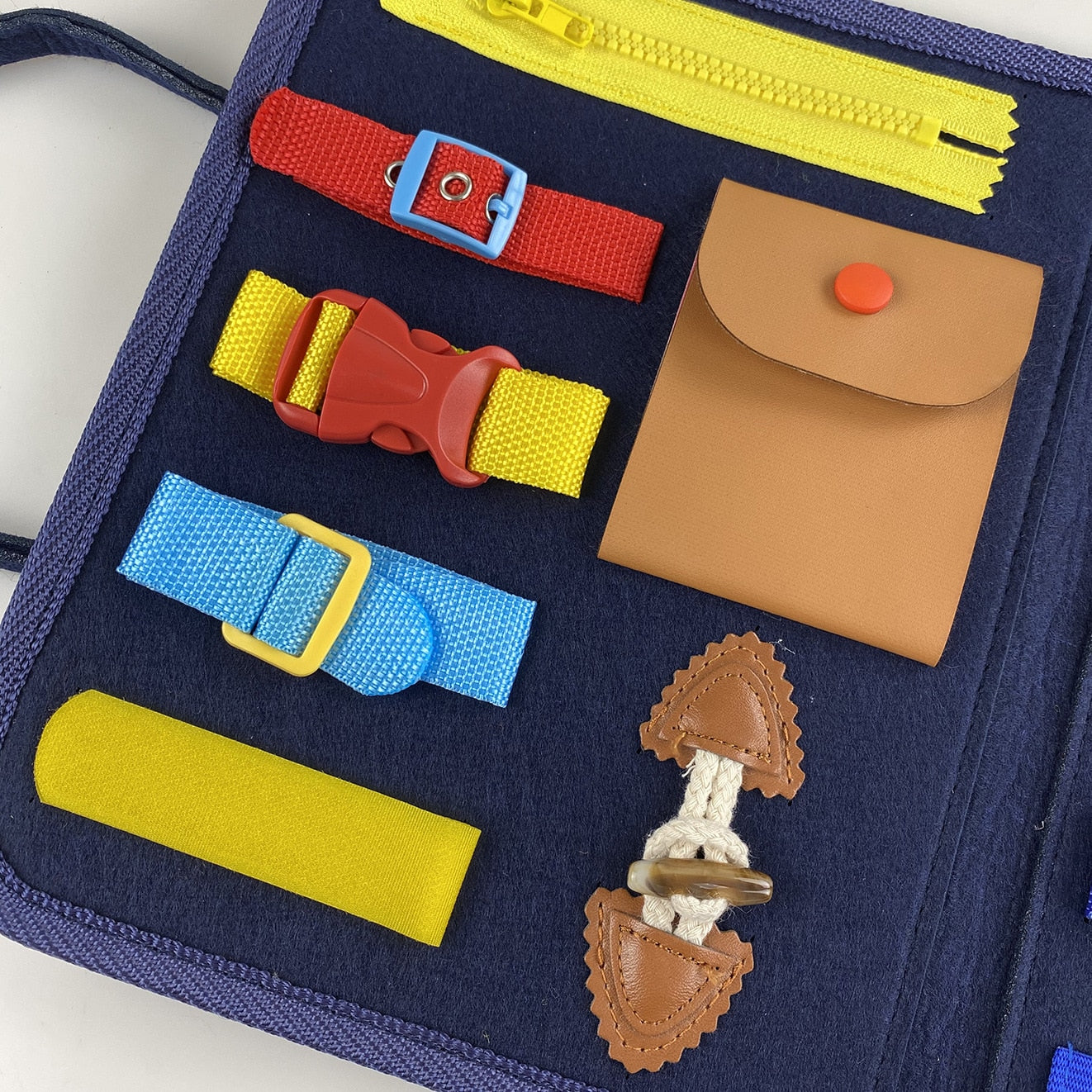 Planche Sensorielle Montessori, Développer La Motricité Fine Planche  Montessori Pliable Légère Pour Les Enfants Pour Le Voyage 