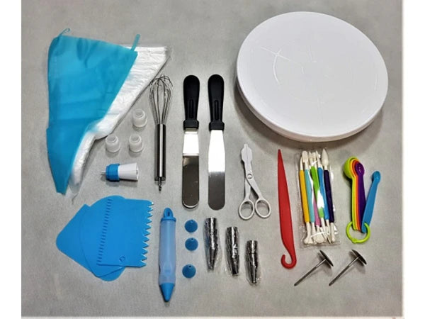 Set Pâtisserie Enfant — Kit Complet Décoration Gâteau 66 Pièces