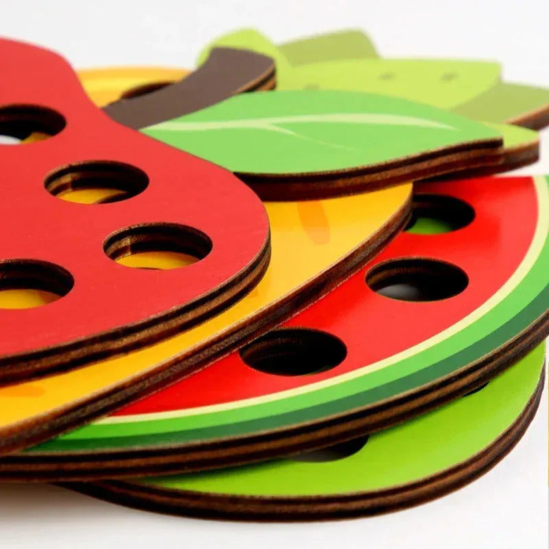 Jouet à Lacer en Bois -  Mon Jouet Montessori