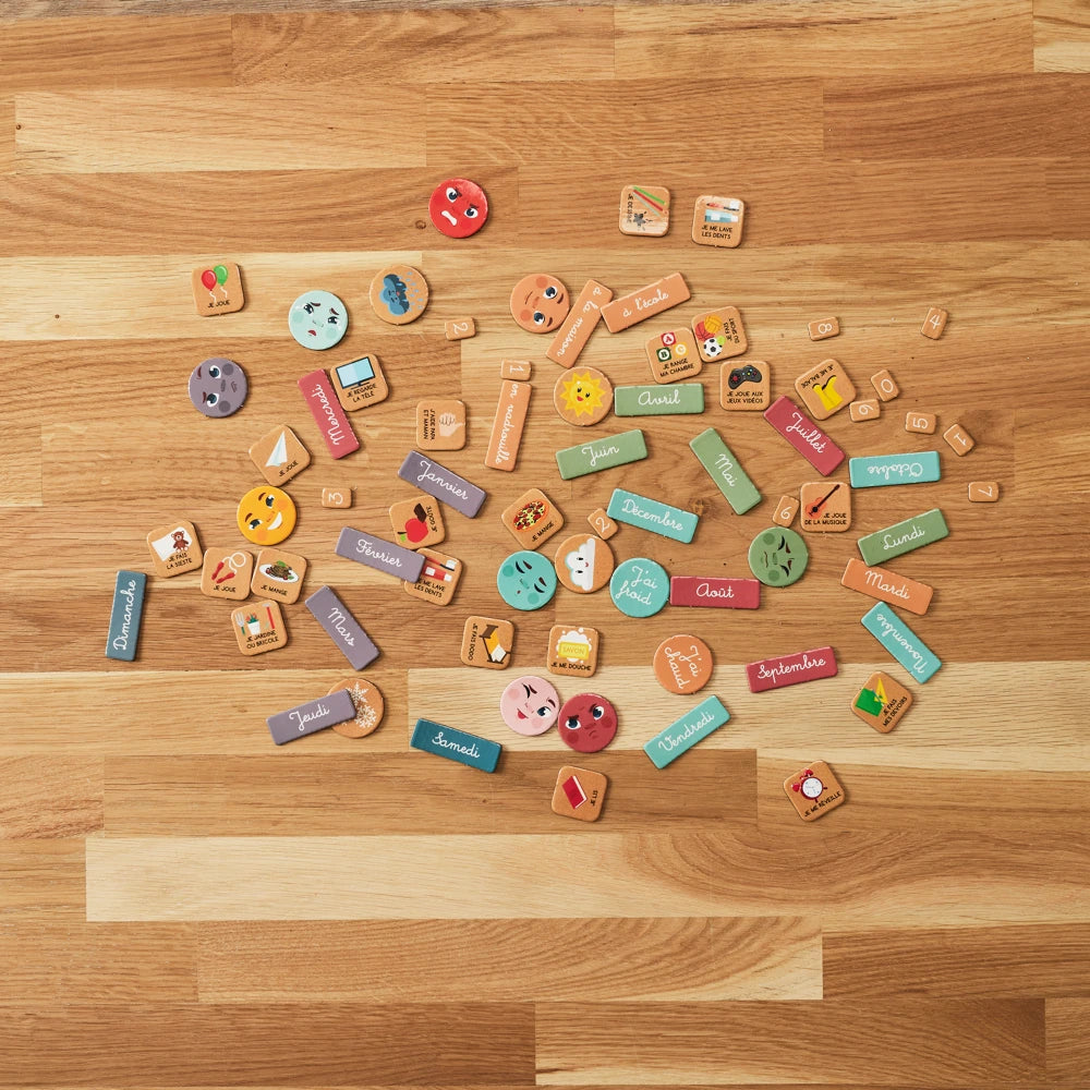 Semainier Enfant — Jeu Je Comprends Ma Journée Montessori