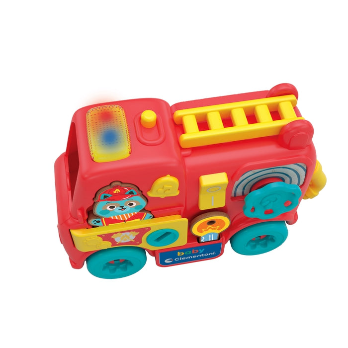 Camion de pompier Montessori bébé – photo 5