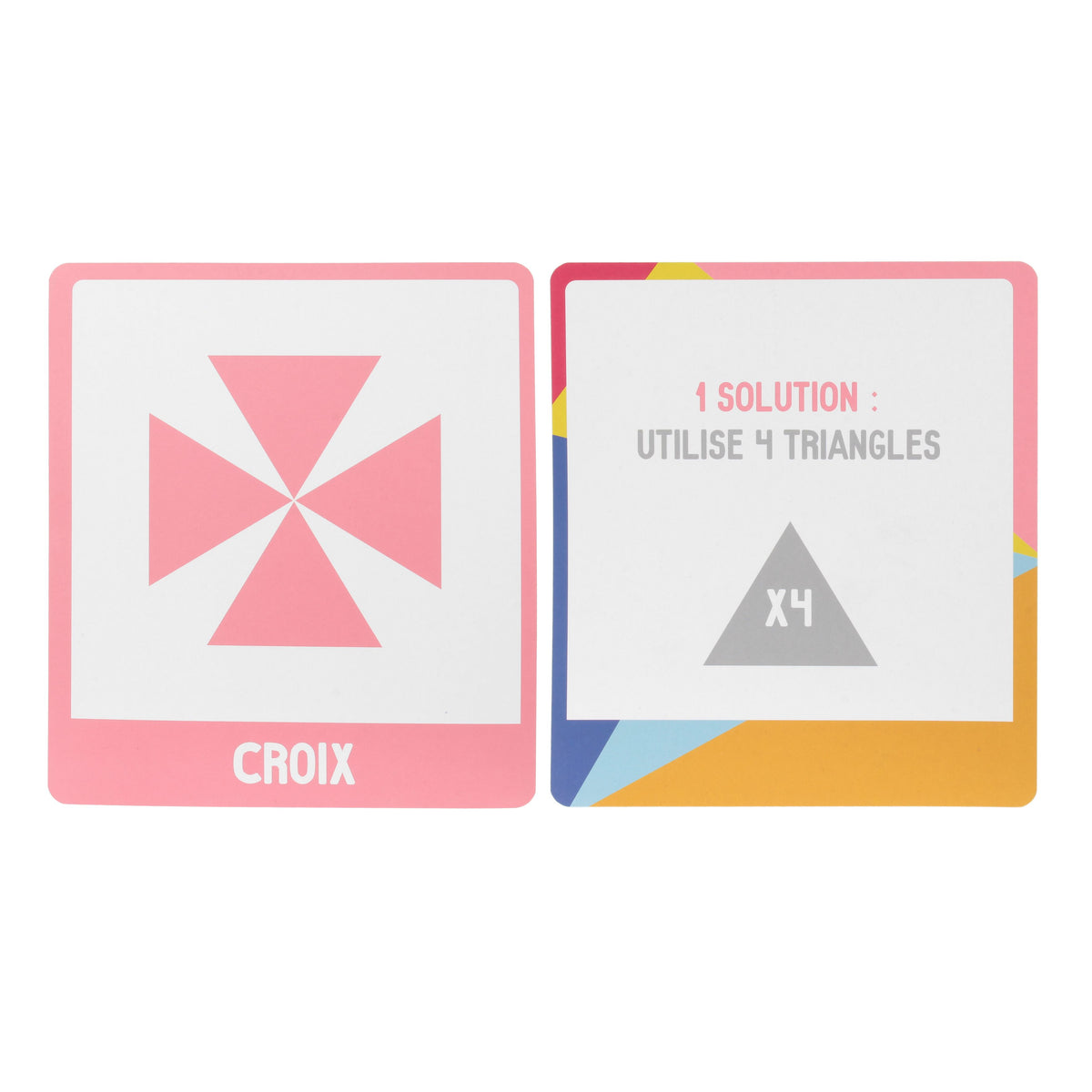 Cartes formes géométriques – photo 4